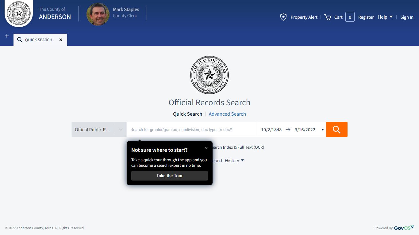 anderson.tx.publicsearch.us - Official Records Search